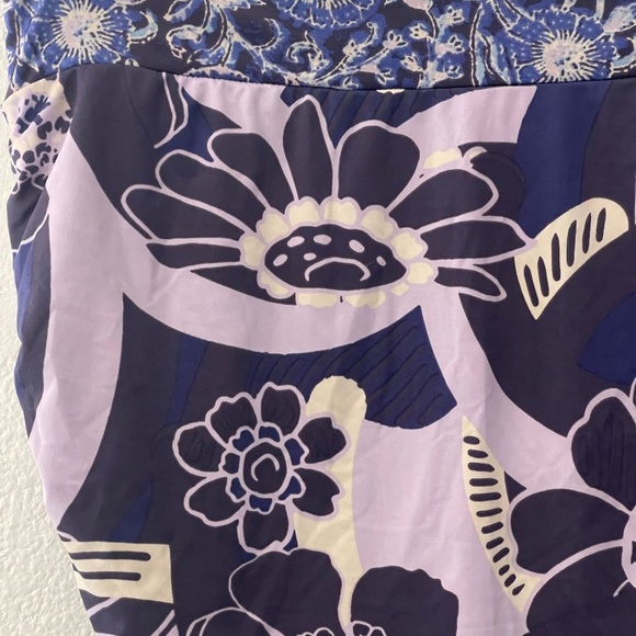 Free People Women's Shes Something Else Printed Mini Skirt Purple SIZE Small - Picture 3 of 11